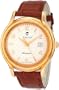 Momentum Men's 1M-CD72S3 Lugano Rose-Tone Brown Alligator Leather Watch