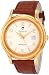 Momentum Men's 1M-CD72S3 Lugano Rose-Tone Brown Alligator Leather Watch