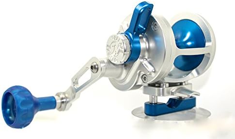 Release SG Lever Drag Silver/Blue Conventional Reel with Bantam Handle