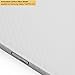 ArmorSuit MilitaryShield - Samsung Galaxy Tab Pro 10.1 Screen Protector + White Carbon Fiber Full Body Skin Protector / Front Anti-Bubble Ultra HD - Extreme Clarity & Touch Responsive Shield with Lifetime Replacement Warranty