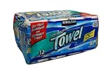 Kirkland Signature Big Roll Paper Towels, 12 rolls, 80 Sheets Per Roll