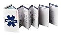 Everyday Innovations Picopad Emergency Notes With Mini Pen, Credit Card-Sized, Black, 5 Sticky Notes (EN1)