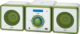 AEG MC 4455 Kompaktanlage (CD/MP3-Player, UKW-Tuner, Breitband-Lautsprecherboxen, USB) gr&uuml;n