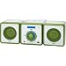 AEG MC 4455 Kompaktanlage (CD/MP3-Player, UKW-Tuner, Breitband-Lautsprecherboxen, USB) gr�n