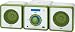 AEG MC 4455 Kompaktanlage (CD/MP3-Player, UKW-Tuner, Breitband-Lautsprecherboxen, USB) gr�n