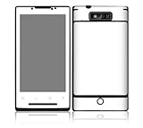 Simply White Design Decorative Skin Cover Decal Sticker for Motorola Droid  ....
