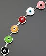 Sterling Silver Multi-guardian Eye Bracelet