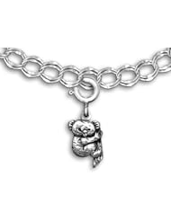 Sterling Silver Koala Charm for Charm Bracelet by The Magic Zoo