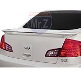 2003-2006 Infiniti G35 4D Custom Spoiler Factory Style With LED (Unpainted) by MrZAccessories