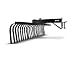 Agri-Fab Ground-Engaging Attachment Sleeve Hitch GT Rock Rake #45-0366