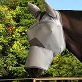 Cashel Crusader Fly Mask Long Nose w/Ears Horse