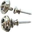 Dunlop Dual Design Straplok System, Nickel