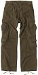 Chocolate Brown Vintage Paratrooper Fatigues