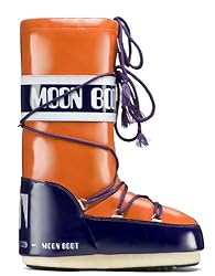 Tecnica Moonboot Vinil in modischen Farben (39-41, orange/cobalt)