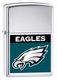 Philadelphia Eagles NFL Brushed Chrome Lighter by Zippo