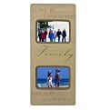 Live Laugh Love Wide Wood Frame - Cream (2-4x6")