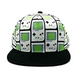 ゲームボーイ総柄 スナップバックキャップ [並行輸入品]