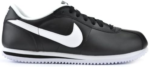 Nike Cortez Basic Leather 06 Men's Walking Shoes Black/White 316418-012