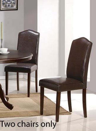 Set of 2 Parson Espresso Finish