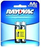 Rayovac 2 batteries maximum Plus AA batteries (012800180936)