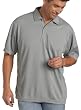 IZOD Men's Short Sleeve Carbon Cool FX Solid Golf Shirt