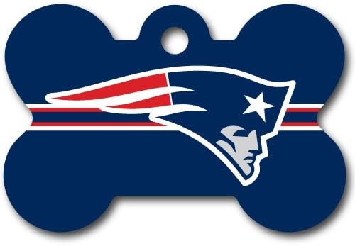 Personalized New England Patriots Dog Tag