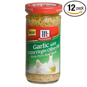McCormick Garlic With Extra Virgin Olive Oil, 4.25-Ounce Units (Pack of 12) by McCormick