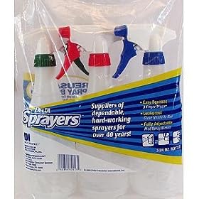 24 Oz. Sprayer Bottles, Pack Of 3 by Bunzle Distribution