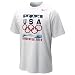 Nike Team USA White 2010 Vancouver Olympics Rings T-shirt