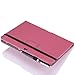 MoKo Samsung Galaxy Tab 4 10.1 / Tab 4 Nook 10.1 2014 Case - Slim Folding Stand Cover Case, PINK (With Smart Cover Auto Wake / Sleep)