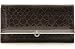 Black & Brown Alligator Embossed Checkbook Wallet