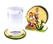 MEXICAN INDIAN LADY5 Piece Coaster Set w/ Coaster Holder *NEW*!