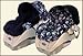 Itzy Ritzy Black Skulls & Black Minky Infant Car Seat Cover