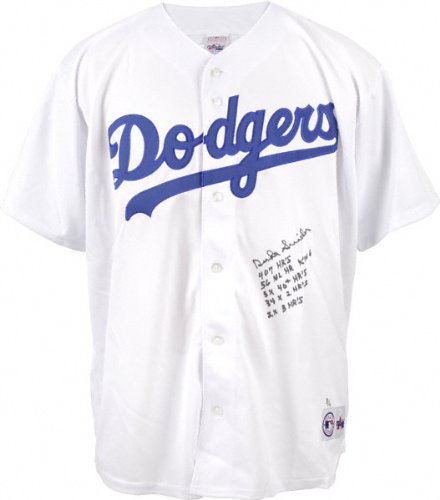 Duke Snider Autographed Jersey | Details: Brooklyn Dodgers, 5 Inscriptions