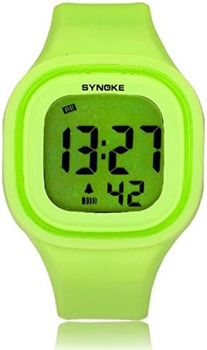SZ ® SYNOKE Colorful Nightlight Swimming Waterproof Jelly Digital Sports Wrist Watch