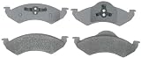 ACDelco 14D820M Advantage Front Semi-Metallic Disc Brake Pad Set