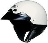Shoei ST-CRUZ STCRUZ CRUISER CRYSTAL WHITE SIZE:LRG MOTORCYCLE Open-Face-Helmet Shoei ST-CRUZ STCRUZ CRUISER CRYSTAL WHITE SIZE:LRG MOTORCYCLE Open-Face-Helmet