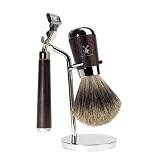 Muhle Pinsel 4 Piece Nickel Plated Shaving Set