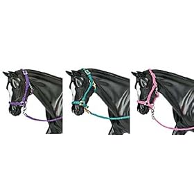 Nylon Halters Hot Colored 3-piece Assortment by Breyer