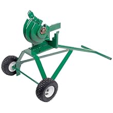 Greenlee 1800 Mechanical Bender for 1/2, 3/4, and 1-Inch IMC and Rigid Conduit with Undercarriage