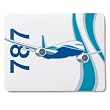 787 Dreamliner Sky Ribbon Mouse Pad