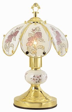 rose gold touch lamp