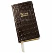 Professional Wine Reference, Genuine Crocodile Leather, Brown