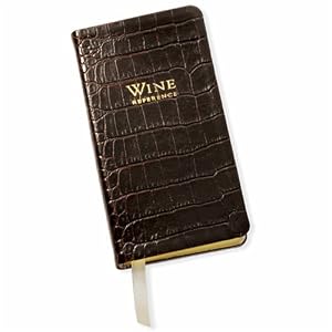 Professional Wine Reference, Genuine Crocodile Leather, Brown