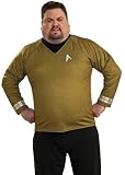 Adult Star Trek Captain Kirk Halloween Costume Adult Plus (jacket 46-52)