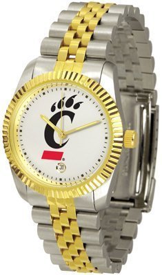 Cincinnati Bearcats Suntime Mens Executive Watch - NCAA College Athletics Cincinnati Bearcats Suntime Mens Executive Watch - NCAA College Athletics