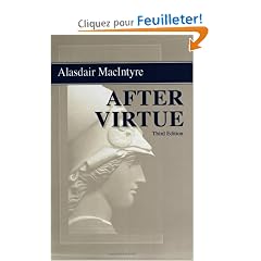 After Virtue: A Study in Moral Theory