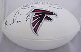 MATT RYAN ATLANTA FALCONS SIGNED AUTOGRAPHED FOOTBALL MATCHING HOLOGRAMS NUMBERS AND COA