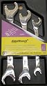 Ratchet wrench Alden Wrench 56038 Double Head Ratching Open-End Wrench, 3 Piece Set, SAE