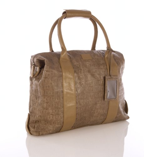 Per Una Faux Crocodile Skin Weekend Bag